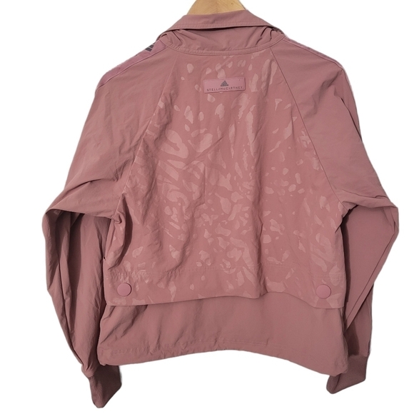 Adidas x Stella McCartney Performance Track Jacket in Blush Mauve - Picture 3 of 15